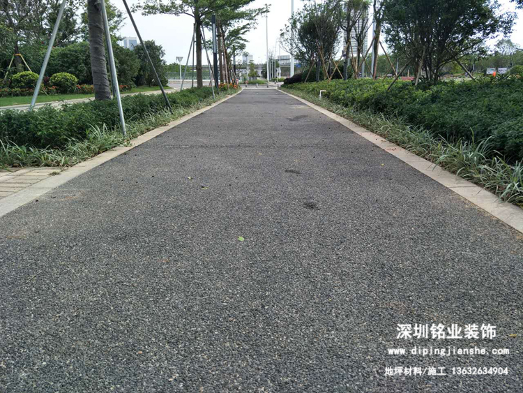 什么是露骨透水地坪？
