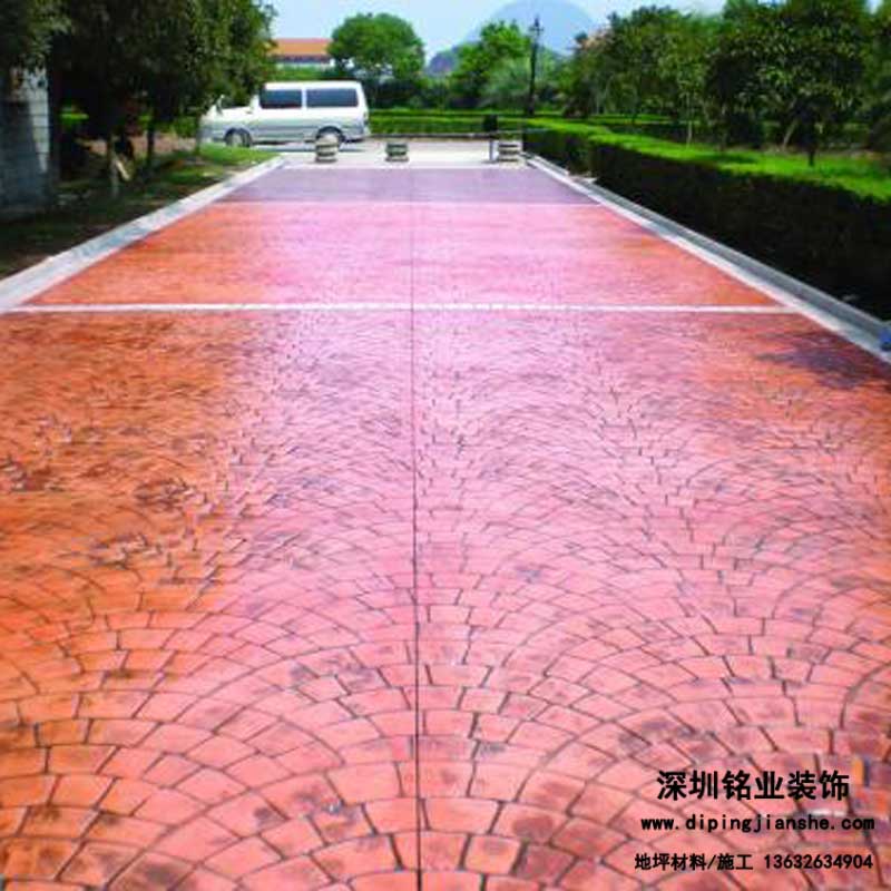 優(yōu)質壓模地坪材料，為您打造完美地坪計劃
